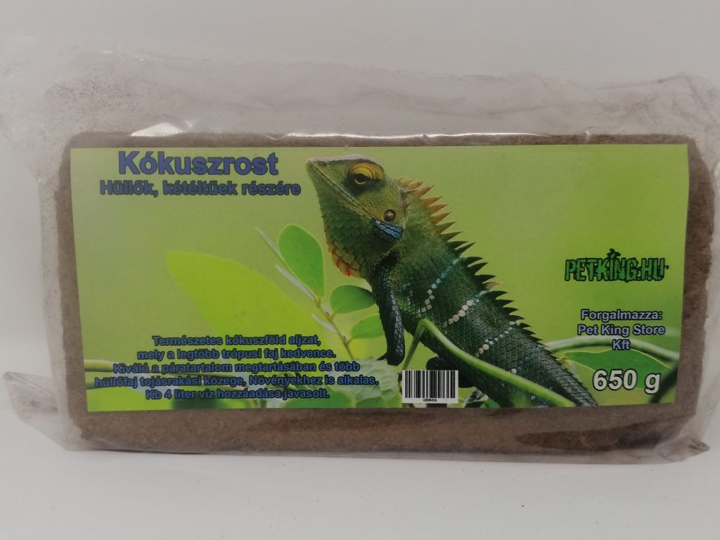 Pet King Kókuszrost – Kókusztégla 650g.