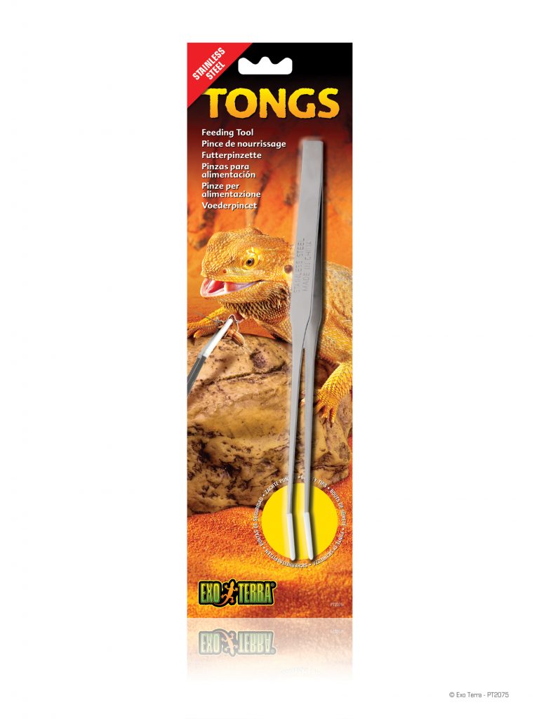 Exo Terra Tongs - Csipesz / Etetőeszköz fém.