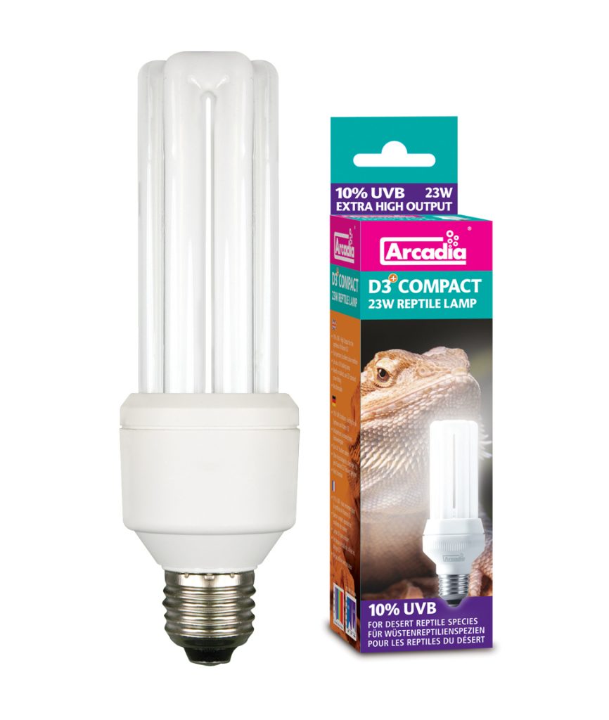 ARCADIA D3/D3+ COMPACT 23W TERRÁRIUM IZZÓ