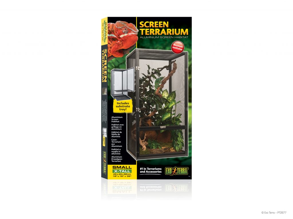 Exo-Terra SCREEN TERRARIUM ALUMÍNIUM Flexárium 2-es méret