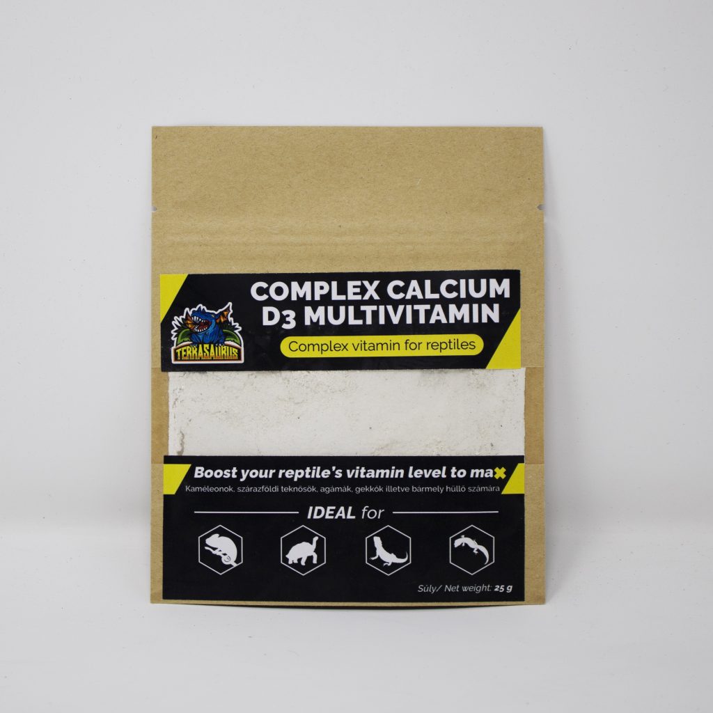 Terra Saurus Komplex Calcium + D3 Multivitamin 25gramm