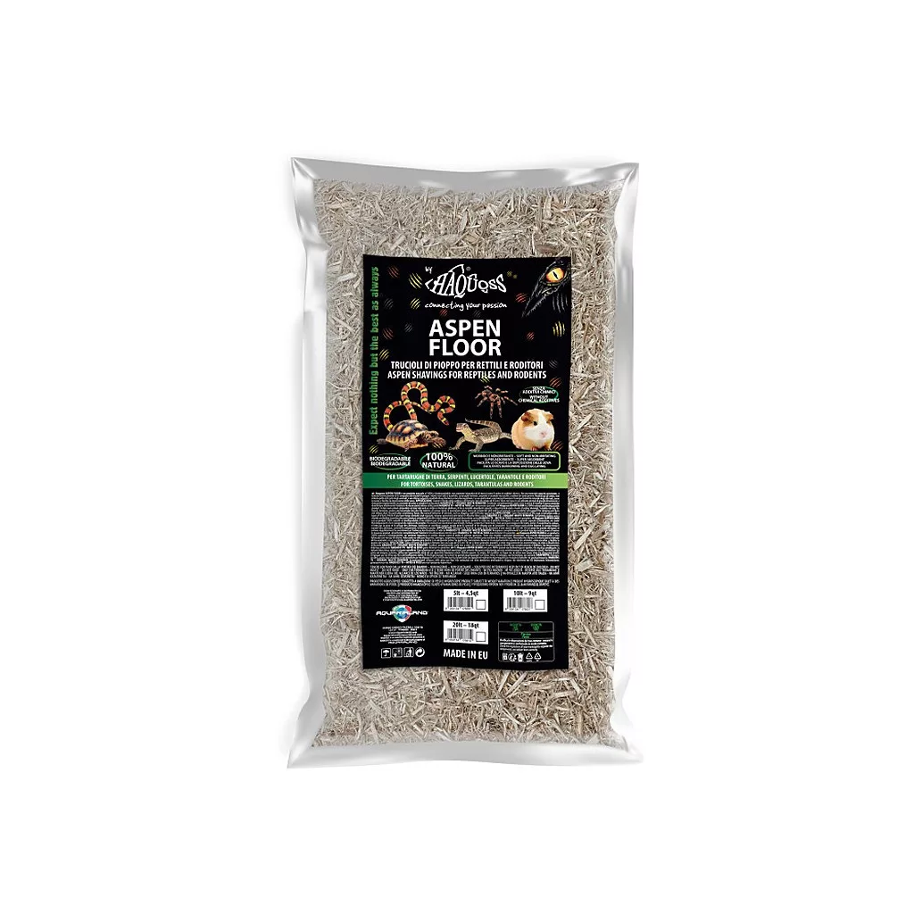 Haquoss | Aspen Floor | Puhafa nyárfa alom - 10 L