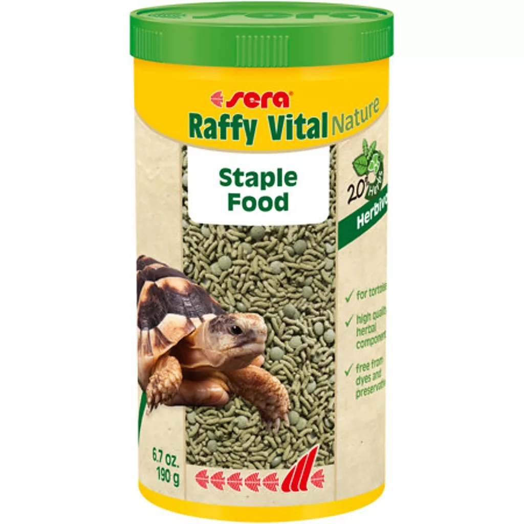 Sera Nature Raffy Vital | Növényevő hüllők részére– 1000 ml / 190 g