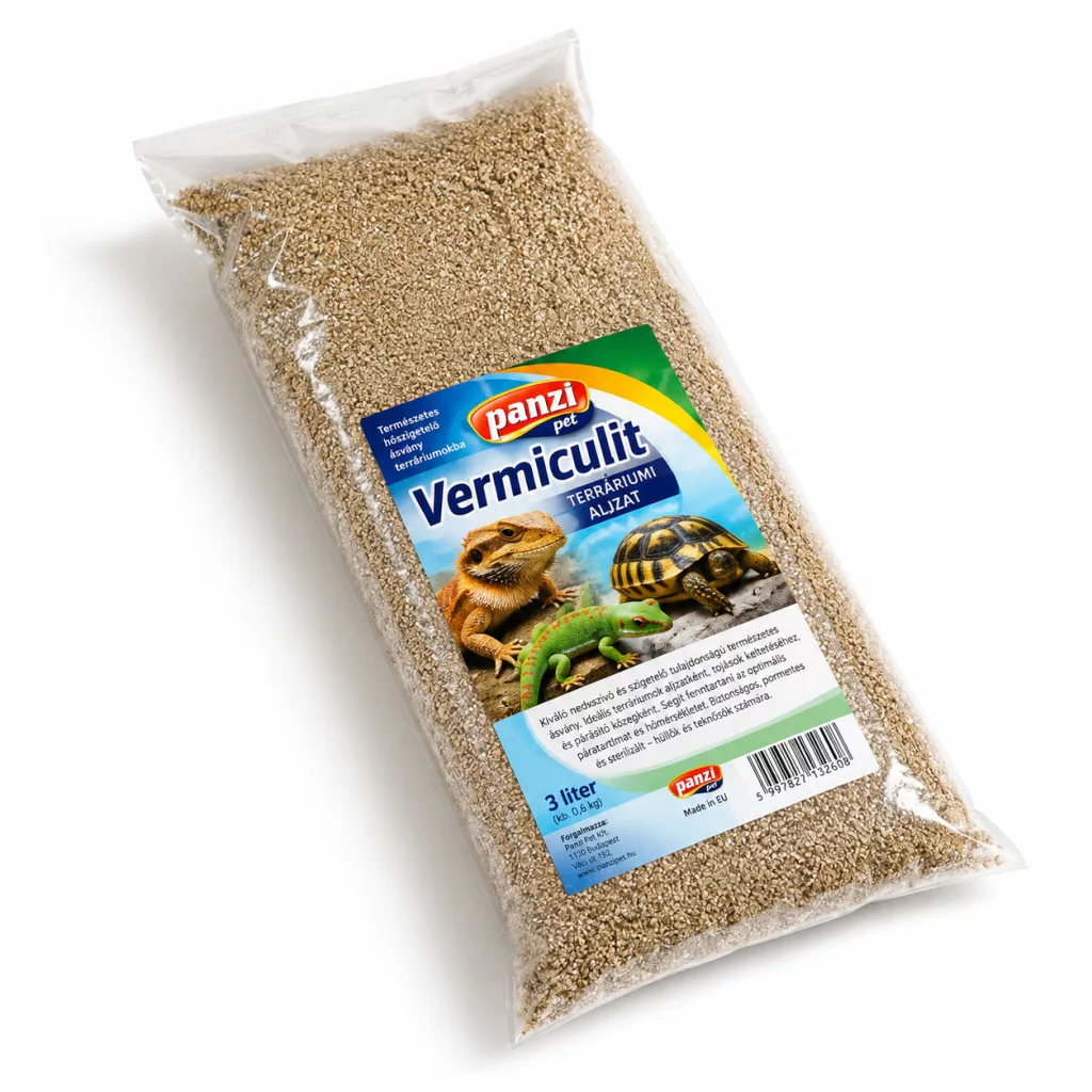 Panzi | Vermiculit | Csíramentes keltetőközeg és terráriumi aljzat – 500 g