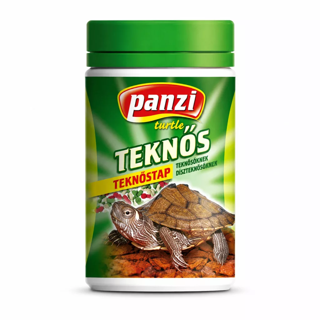 Panzi | Teknőstáp | Teljes értékű főeleség vízi teknősök számára – 135 ml