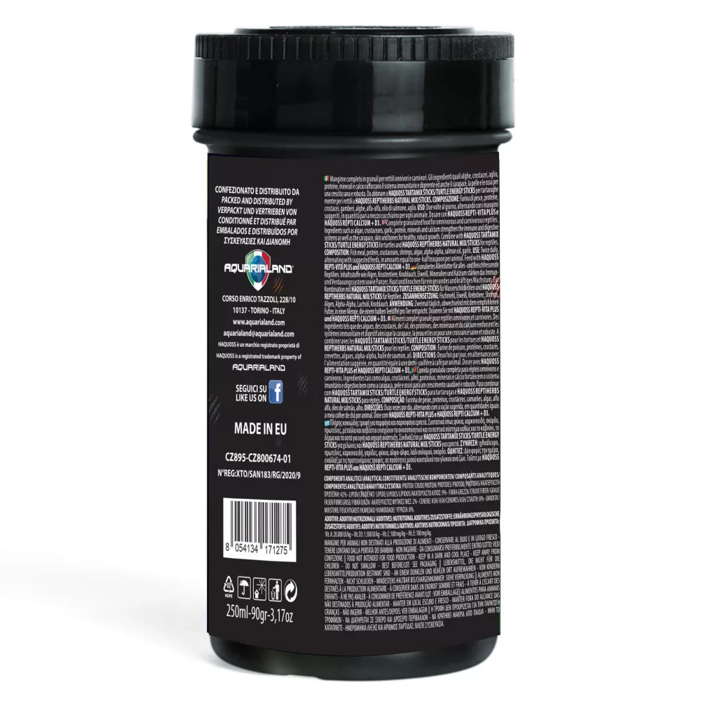 Haquoss | Carnivor Pellets | Granulátum húsevő és mindenevő hüllőknek - 100 ml - Image 3