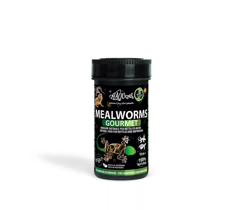 Haquoss | MEALWORMS GOURMET| Szárított lisztkukac - 1000 ml