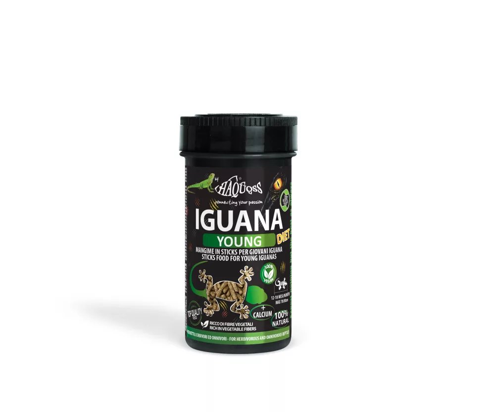 Haquoss | Iguana Young Diet | Fiatal leguán táp - 250 ml