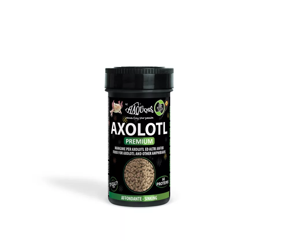 Haquoss | Axolotl Premium | Prémium axoloth táp - 250 ml