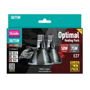 Arcadia Optimal Heating Pack 50 W és 75 W nappali hőforrás csomag