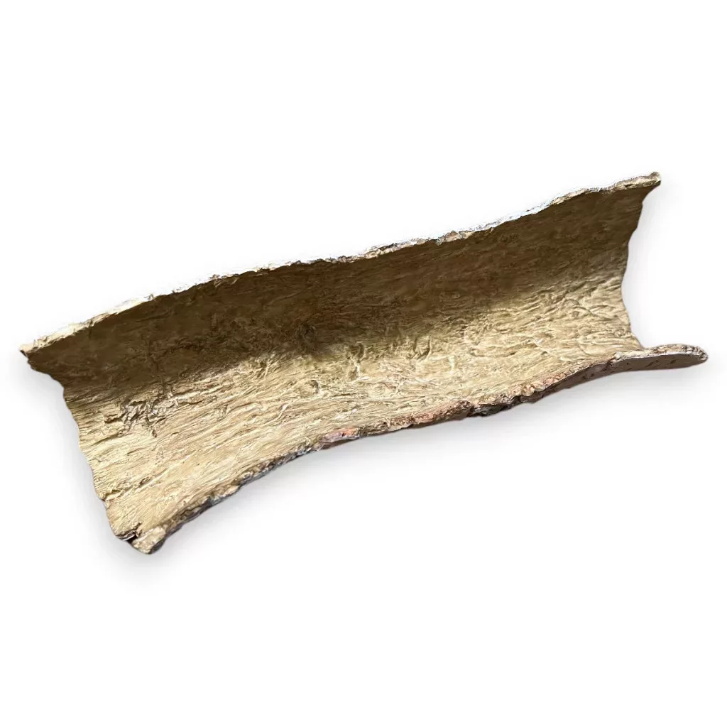 Dekor fatörzs bújó | Természetes hatású nyírfakéreg imitáció terráriumi búvóhely – 25,5 x 9 x 7,5 cm - Image 2