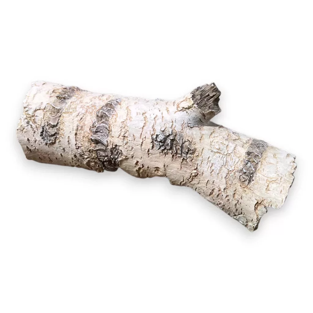 Dekor fatörzs bújó | Természetes hatású nyírfakéreg imitáció terráriumi búvóhely – 25,5 x 9 x 7,5 cm - Image 4