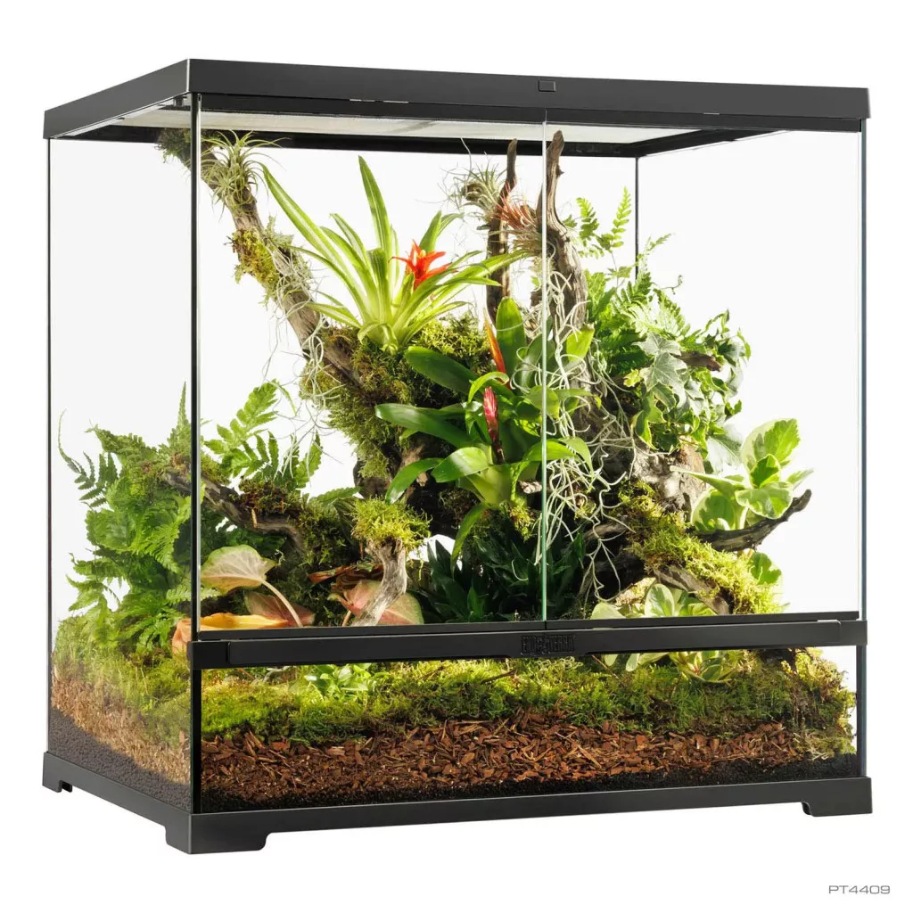 Exo-Terra | Pro Terrarium | Nagyméretű természetes terrárium – 60×45×60 cm