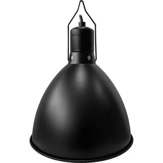 REPTO | DOME E27 FITTING | Reflektor foglalat, fekete színben - 21 cm - Image 2