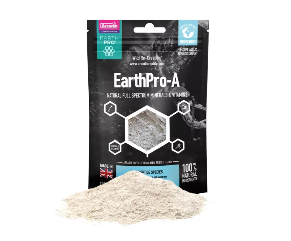 Arcadia | EarthPro A | Vedléssegítő komplex B-vitamin hüllők számára – 100 g - Image 2