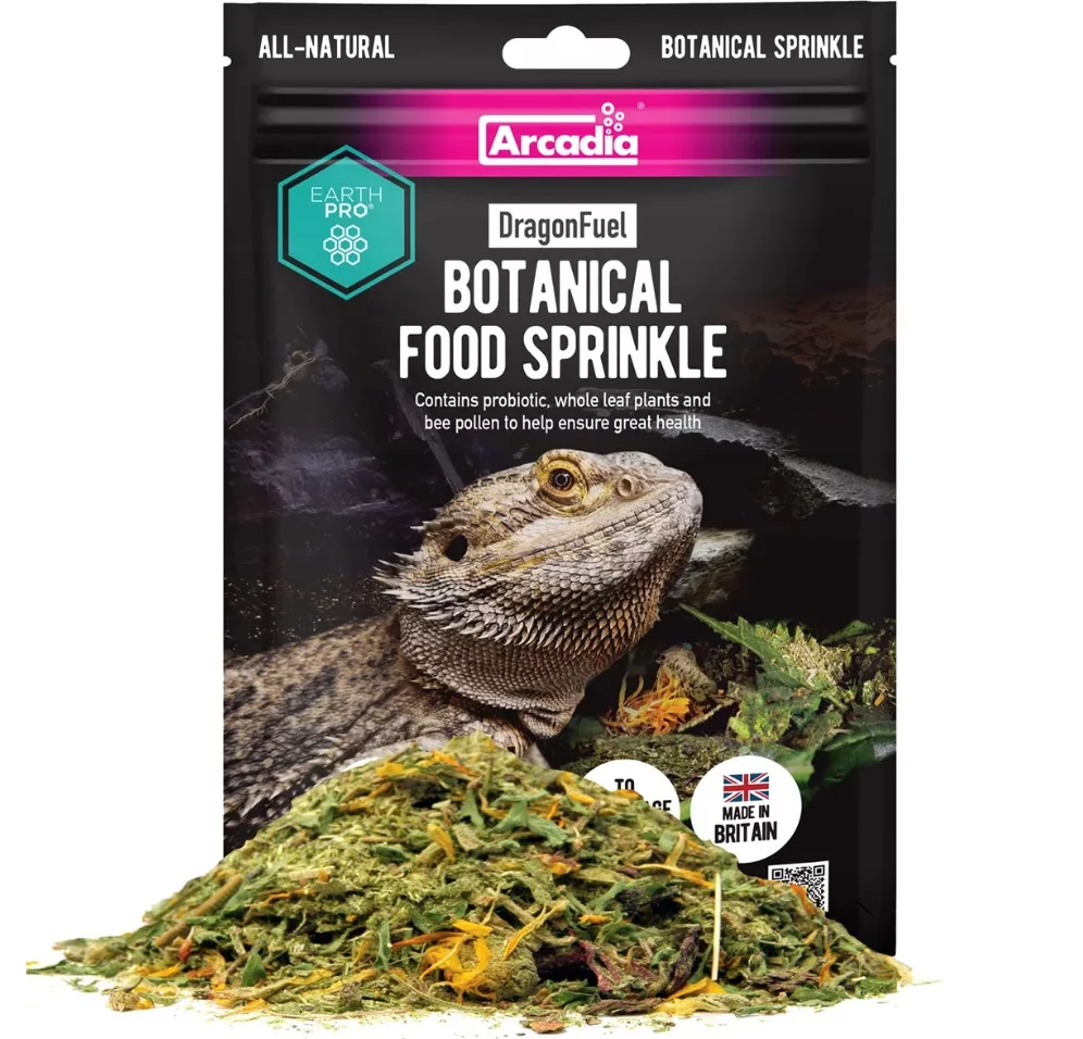 Arcadia | EarthPro DragonFuel | Szárított növénykeverék rovar-és növényevő hüllők számára – 125 g - Image 2