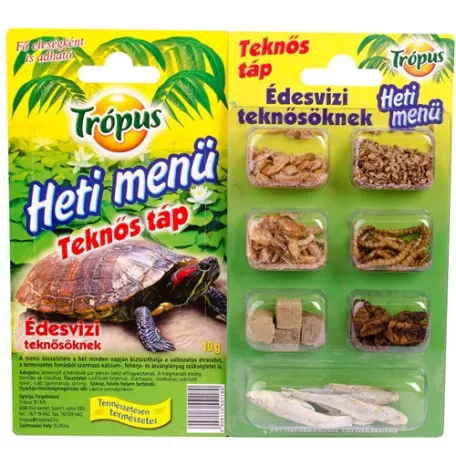 Trópus | Heti Menü teknősöknek - 10 g