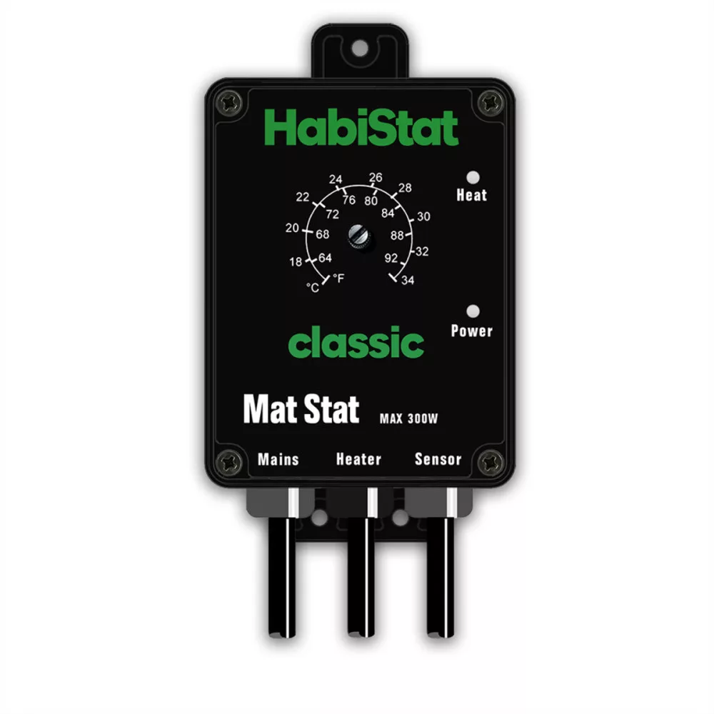 HabiStat | Mat Stat Black | Analóg hőszabályzó hüllő terráriumokhoz - 300 W - Image 2